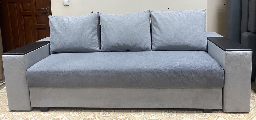 Диван прямий розкладний євро книжка