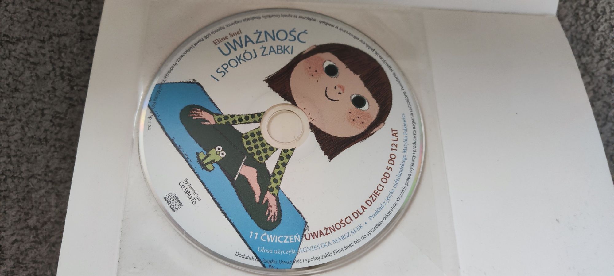 Uważność i spokój żabki Eline Snel