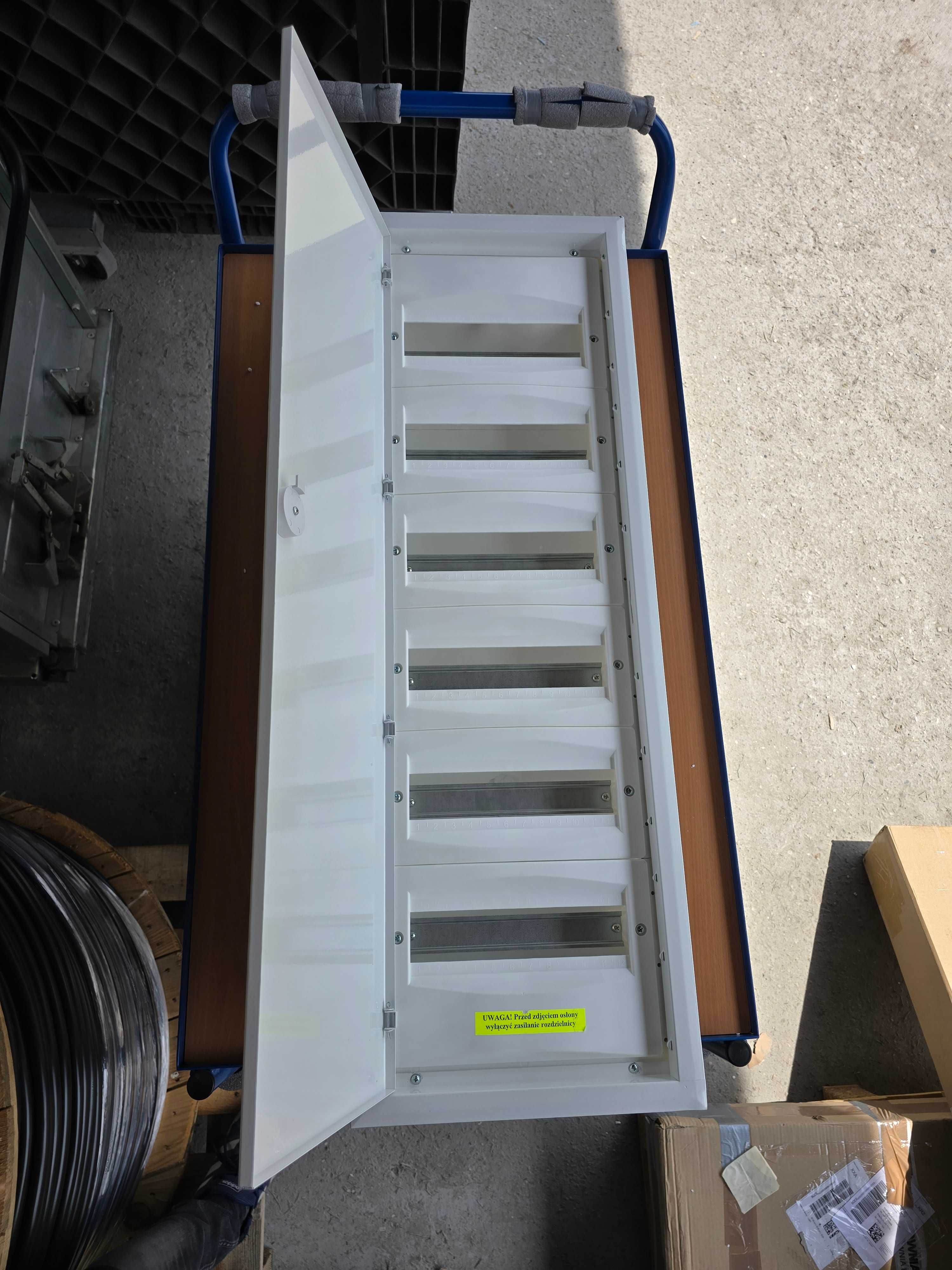 Rozdzielnica rozdzielnia 6x12 72moduły p/t