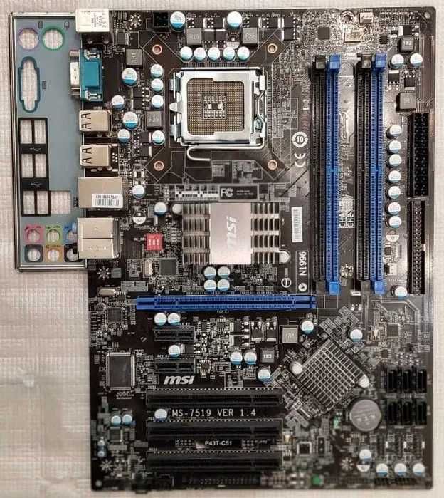 Материнская плата сокет 775 MSI P43T-C51