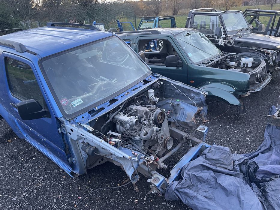 Suzuki jimny 1.3 benzyna czesci silnik reduktor wał skrzynia mosty