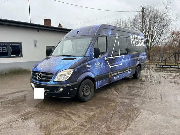 Mercedes-Benz Sprinter 318 CDI Brygadówka  Brygadówka Navi Klima Poduszki 2x Boczne Drzwi Hak Xenon Tempomat