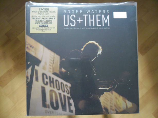 Roger Waters – Us + Them (ЗАПЕЧАТАНИЙ НОВИЙ!) 3LP