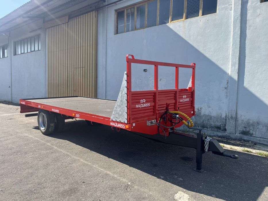 Reboque agricola plataforma 8t