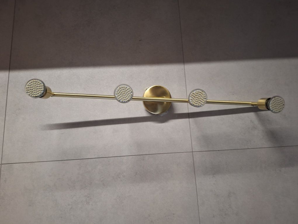 Listwa sufitowa LED 4  żarówki GU - 10 stan idealny