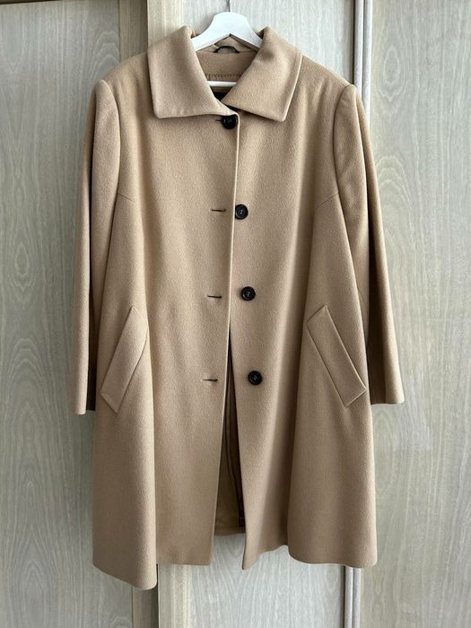 ПАЛЬТО жіноче вовняне демісезонне бежеве, Німеччина