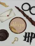 Ozdoby Harry Potter na tort + tabliczka z imieniem