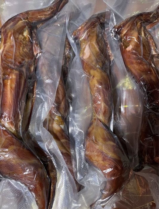 Копчене мясо кролика