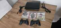 Playstation 3 slim 500gb zestaw pady gry