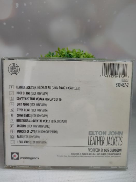 CD диски Elton John Leather Jackets