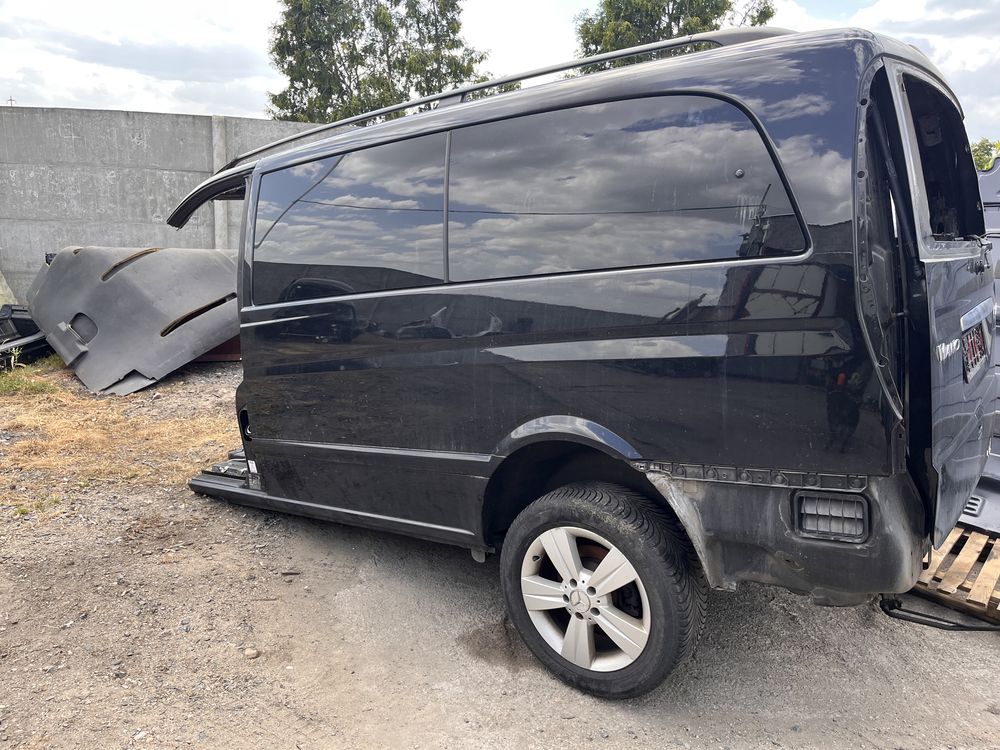 Mercedes vito viano w639 ćwiartka tył prawa lewa long