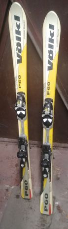 Zestaw narciarski dla dziecka: narty 130cm buty narciarskie 25 - 25