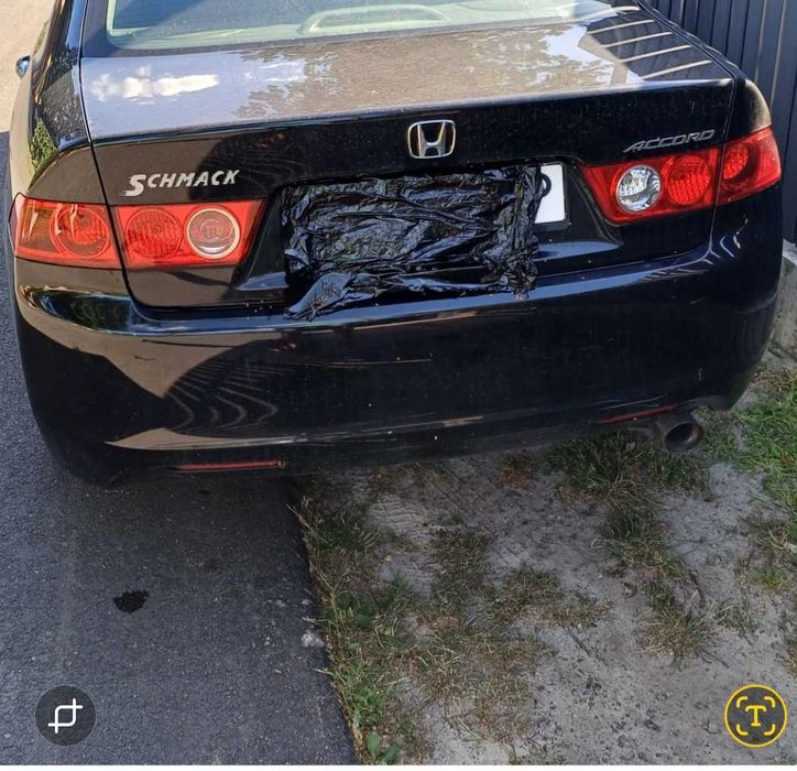 Zderzak tyl honda accord 7 sedan  B 92 p
