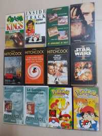 Cassetes VHS  (Hitchcock / Fernandel / Pokémon / Star Wars)