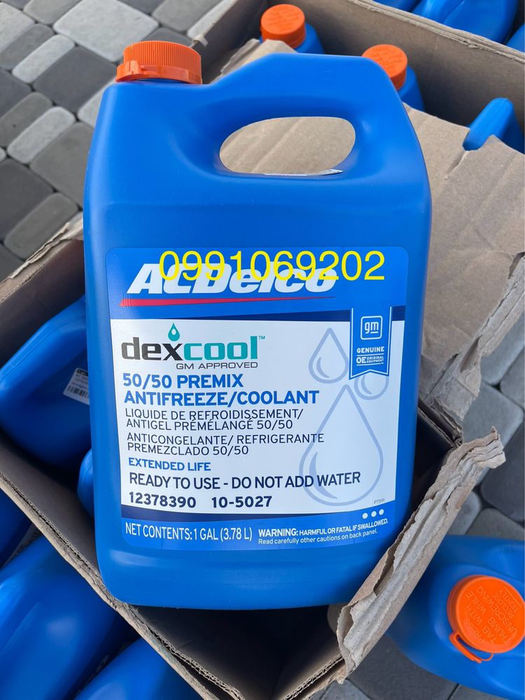 Антифриз ACDelco dexcool GM  blazer ev Bolt Volt Ampera  equinox ev