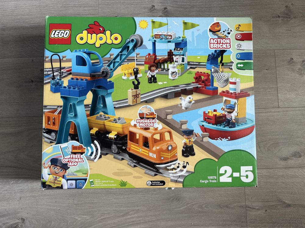 Lego Duplo 10875 Вантажний поїзд
