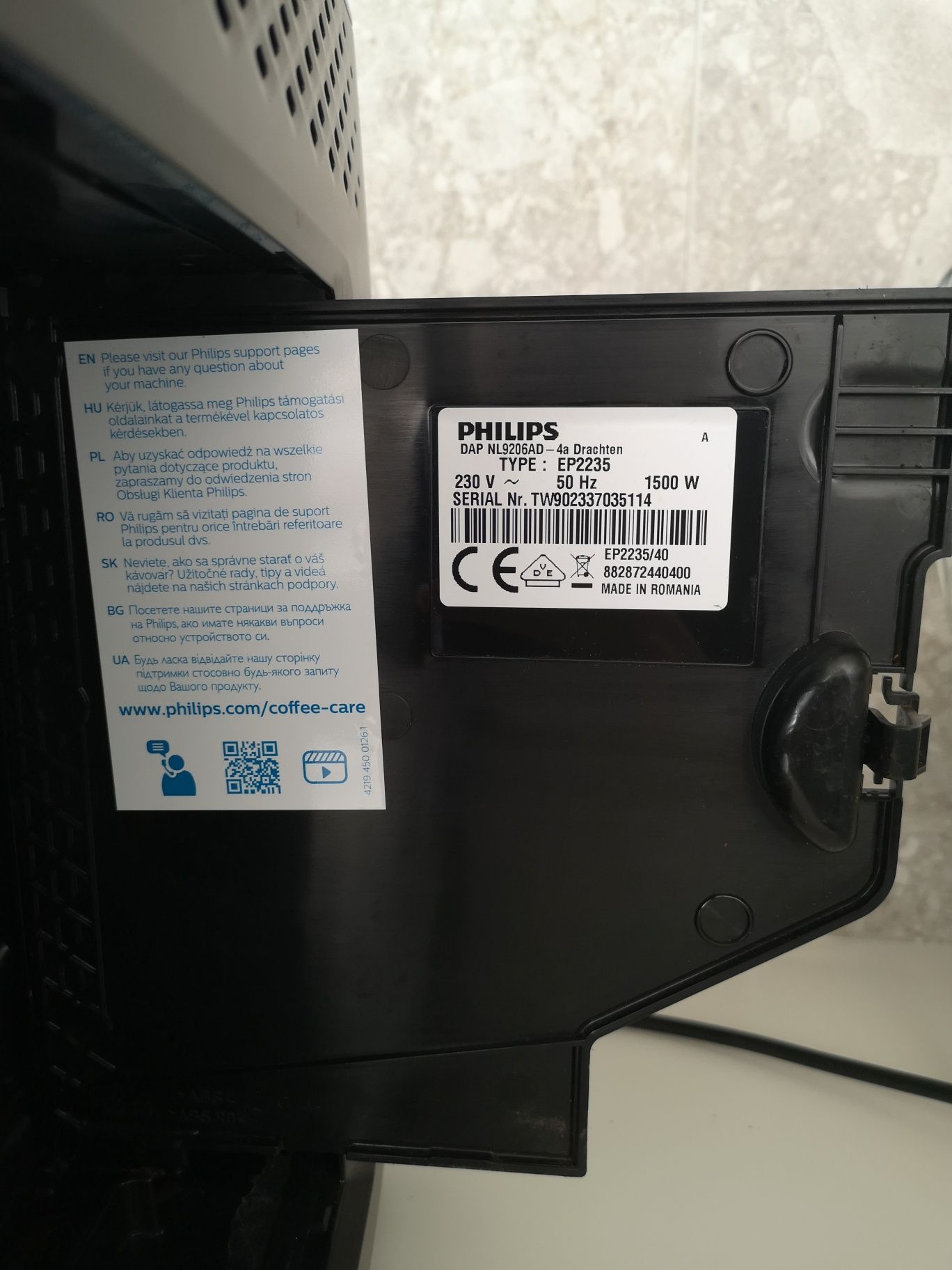 Ekspres do kawy Philips LatteGo 2200 series