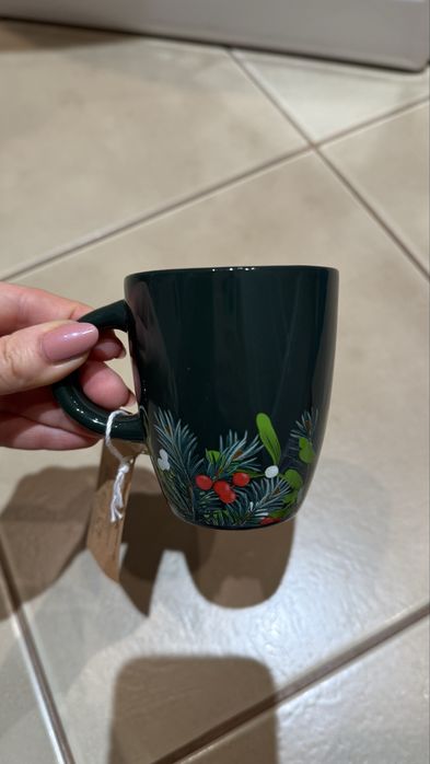 Nowy świąteczny kubek zielony 180 ml