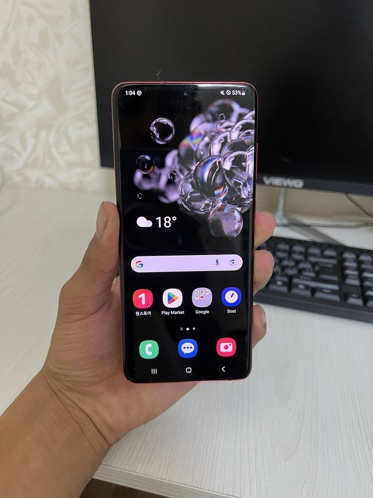 Samsung S20 Plus 5G - 8/128gb, 6.7", Neverlock, Europe!