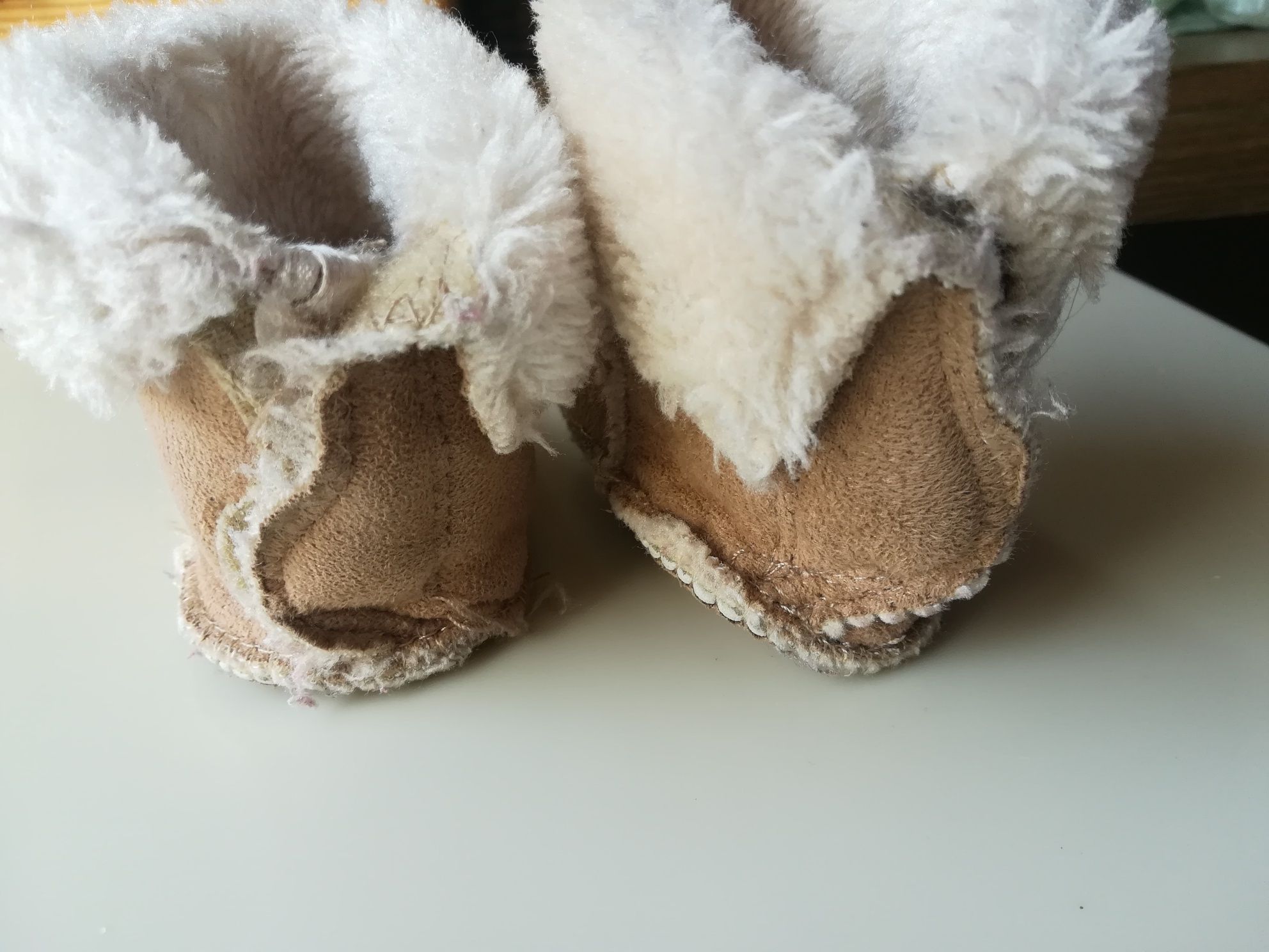 Ocieplane buciki dla niemowlaka H&M rozmiar 16/17 jak nowe jesień zima