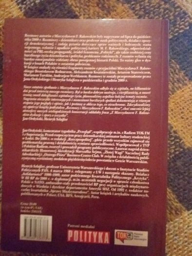 J.Ordyński, H. Szlajfer Nie bądźcie moimi sędziami rozm.z M. Rakowskim