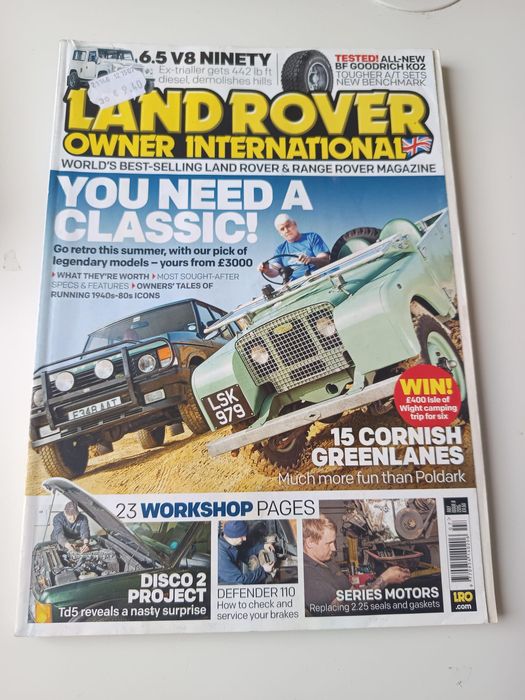 Revista land rover 4 por 5 euros