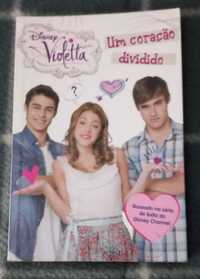 Livro Violetta "Um coração dividido"