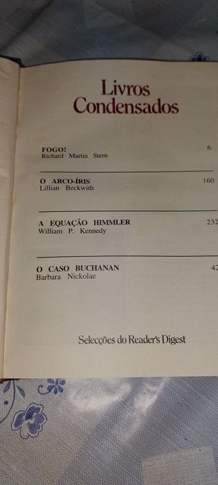 Conjunto de 7 livros