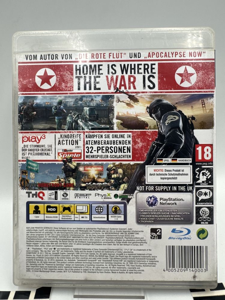 Homefront Ps3 Gwarancja
