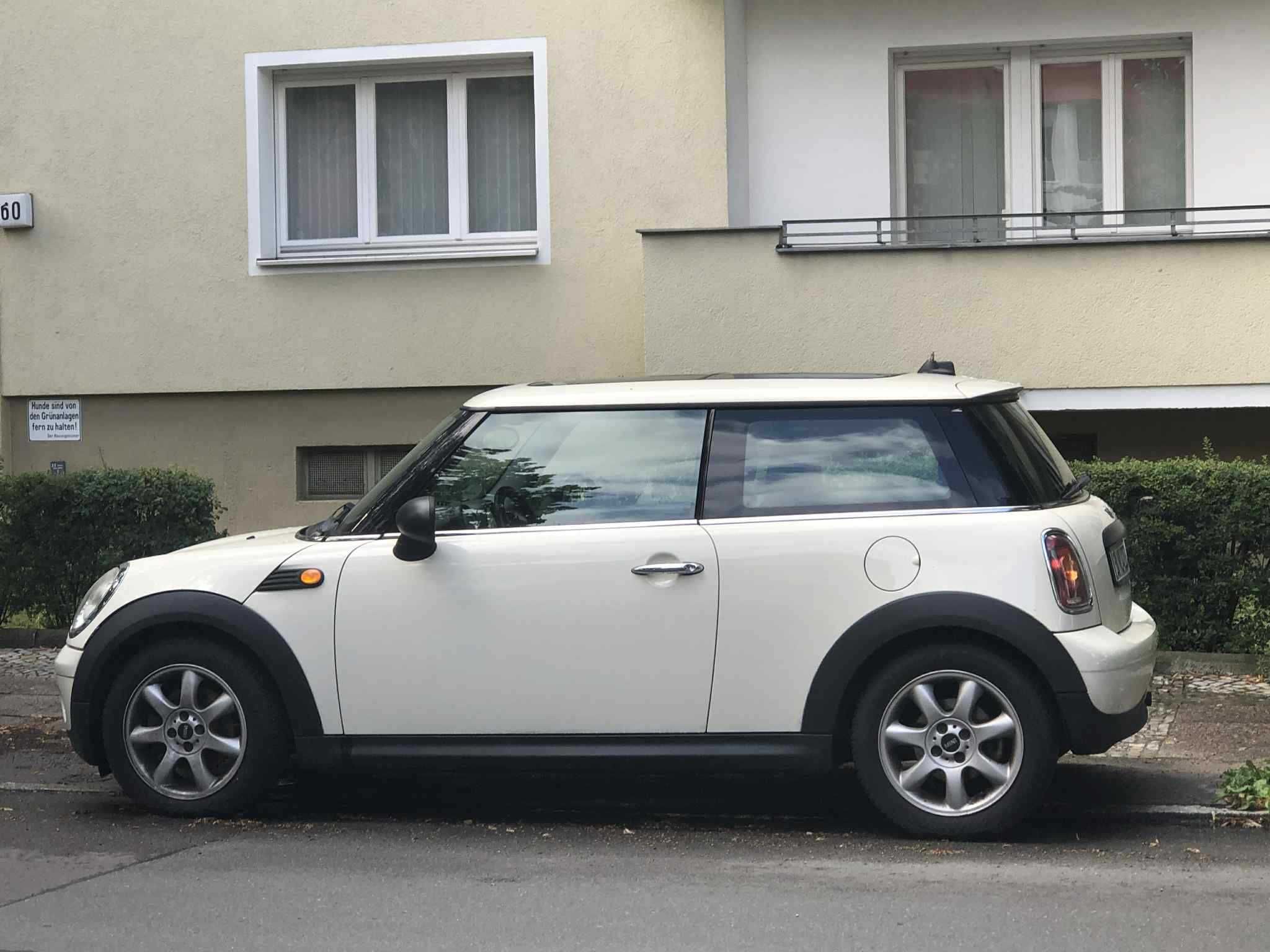 Mini Cooper 1.4 2009r Panoramiczny dach_zadbany_uszkodzony silik