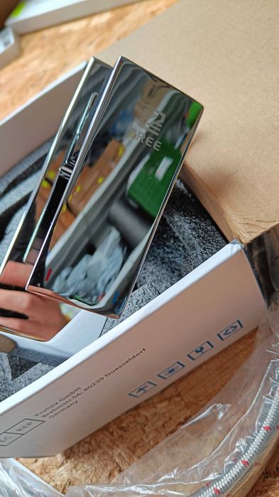 Bateria łazienkowa wodospad chrom BRAK oringa Przecena