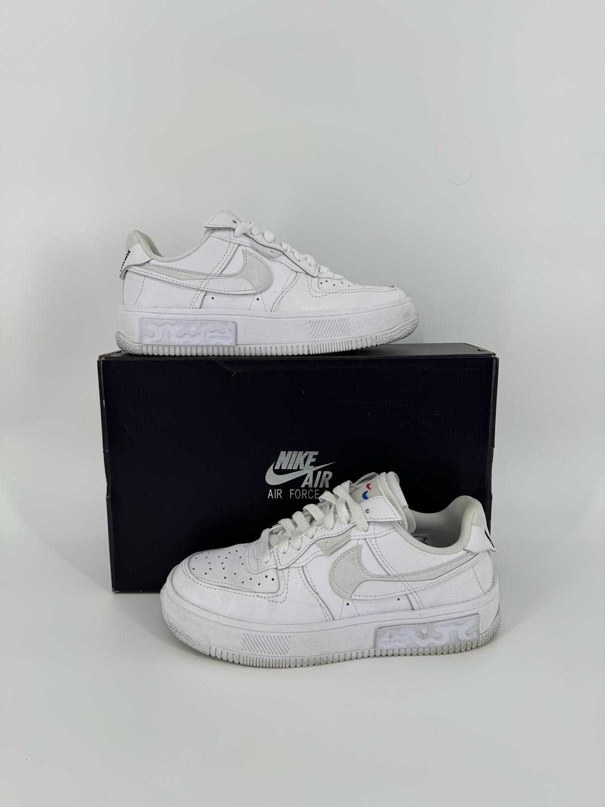 Nike air force 1 Fontanka sneakersy niskie 38 białe damskie buty
