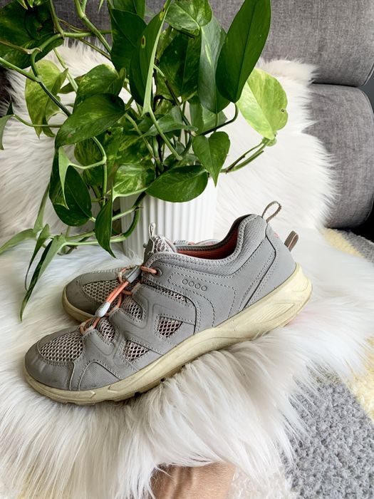 Ecco 40 szare sneakersy logo