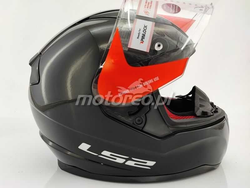 WYPRZEDAŻ Kask Integralny LS2 FF353 Rapid II Czarny Połysk