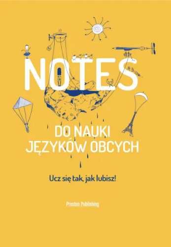 Notes do nauki języków obcych pomarańczowy - praca zbiorowa