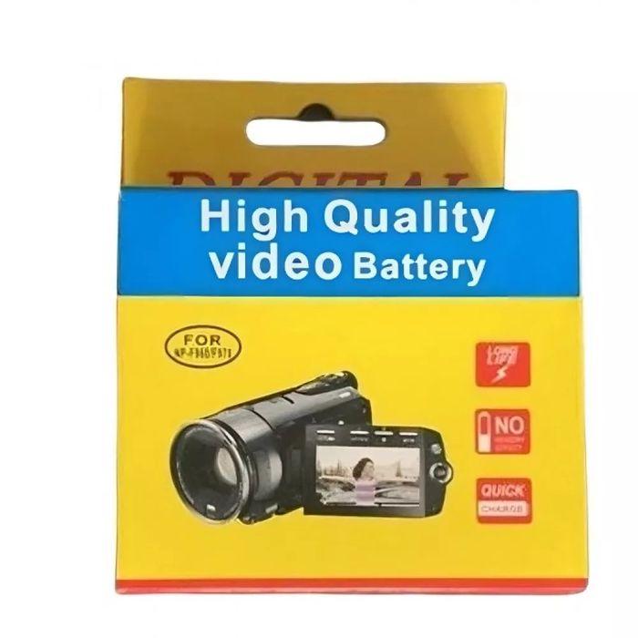Акумулятор 6600 mAh універсальний для відеосвітла, камери F960/F970