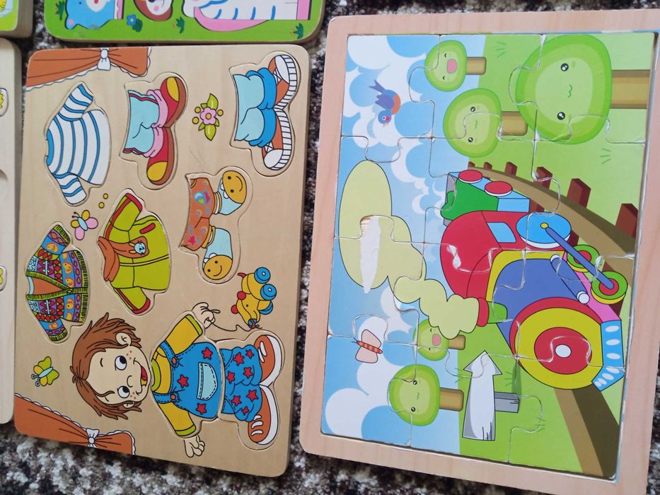 Розвиваючі дощечки вкладиші пазли планшет пакетом або окремо