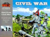 Солдатики IMEX 780 American Civil War Confederate Cannon Set 1/32