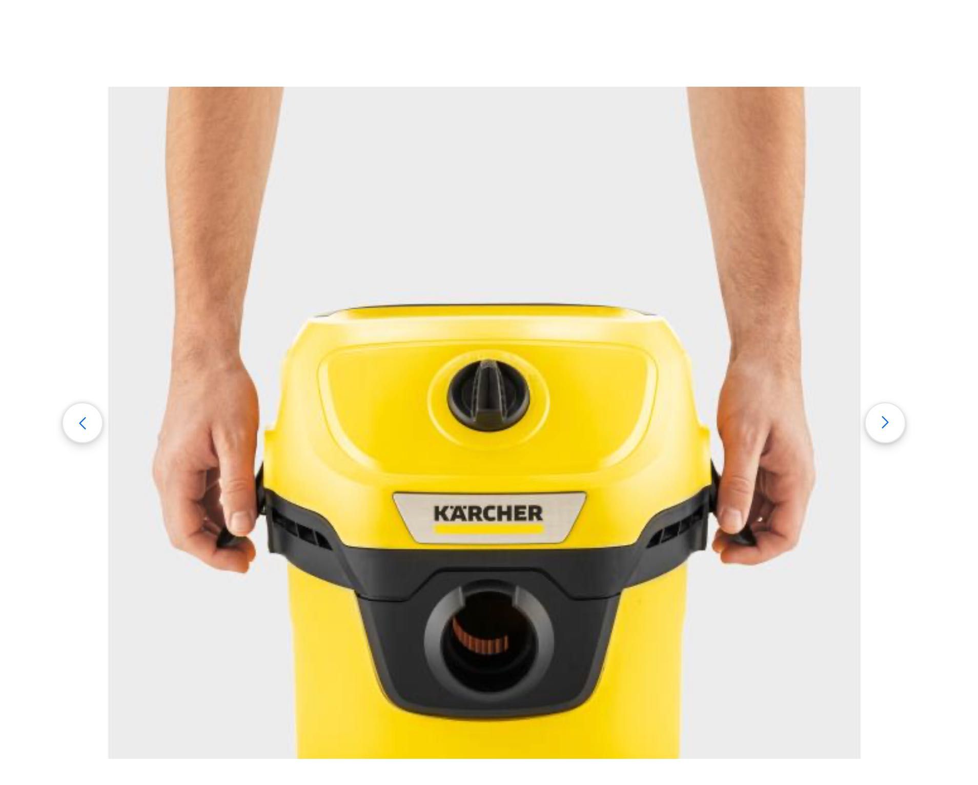 Промисловий пилосос Karcher WD 3 V-17/6/20 CAR 1.628-115.0 пылесос