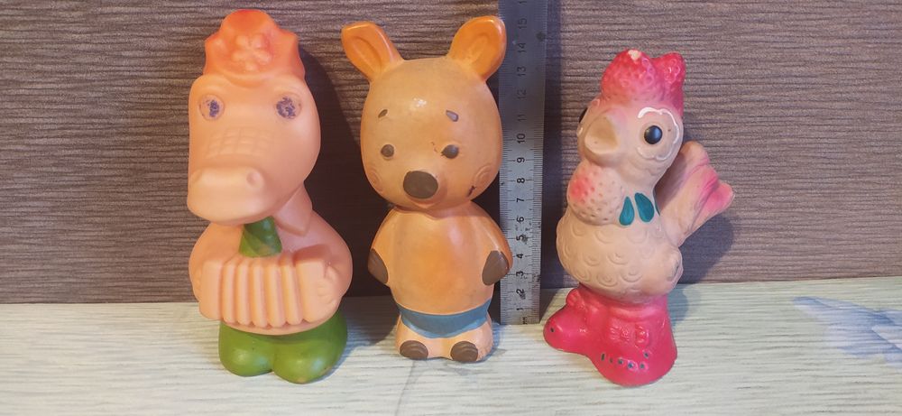 Гумові іграшки часів СРСР