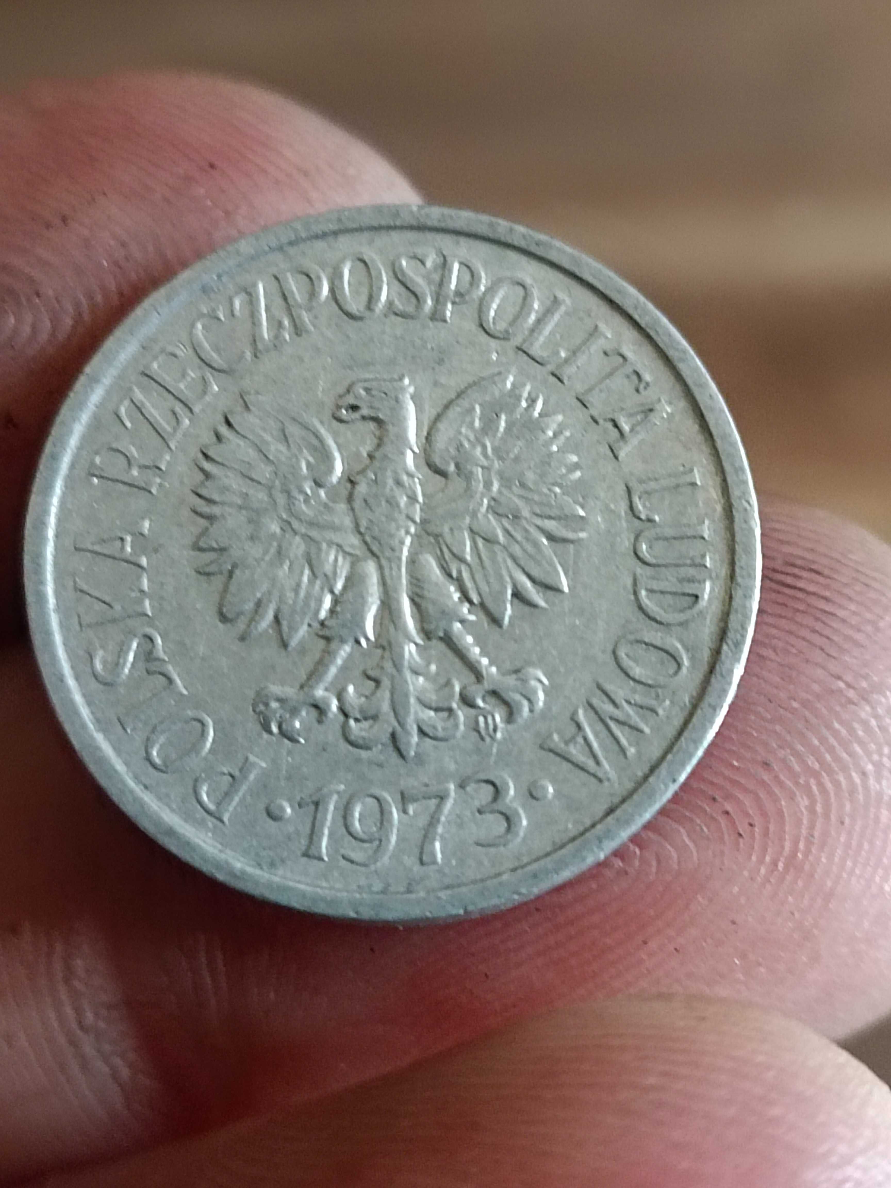 Sprzedam monete 20 groszy 1973 ze znakiem mennicy