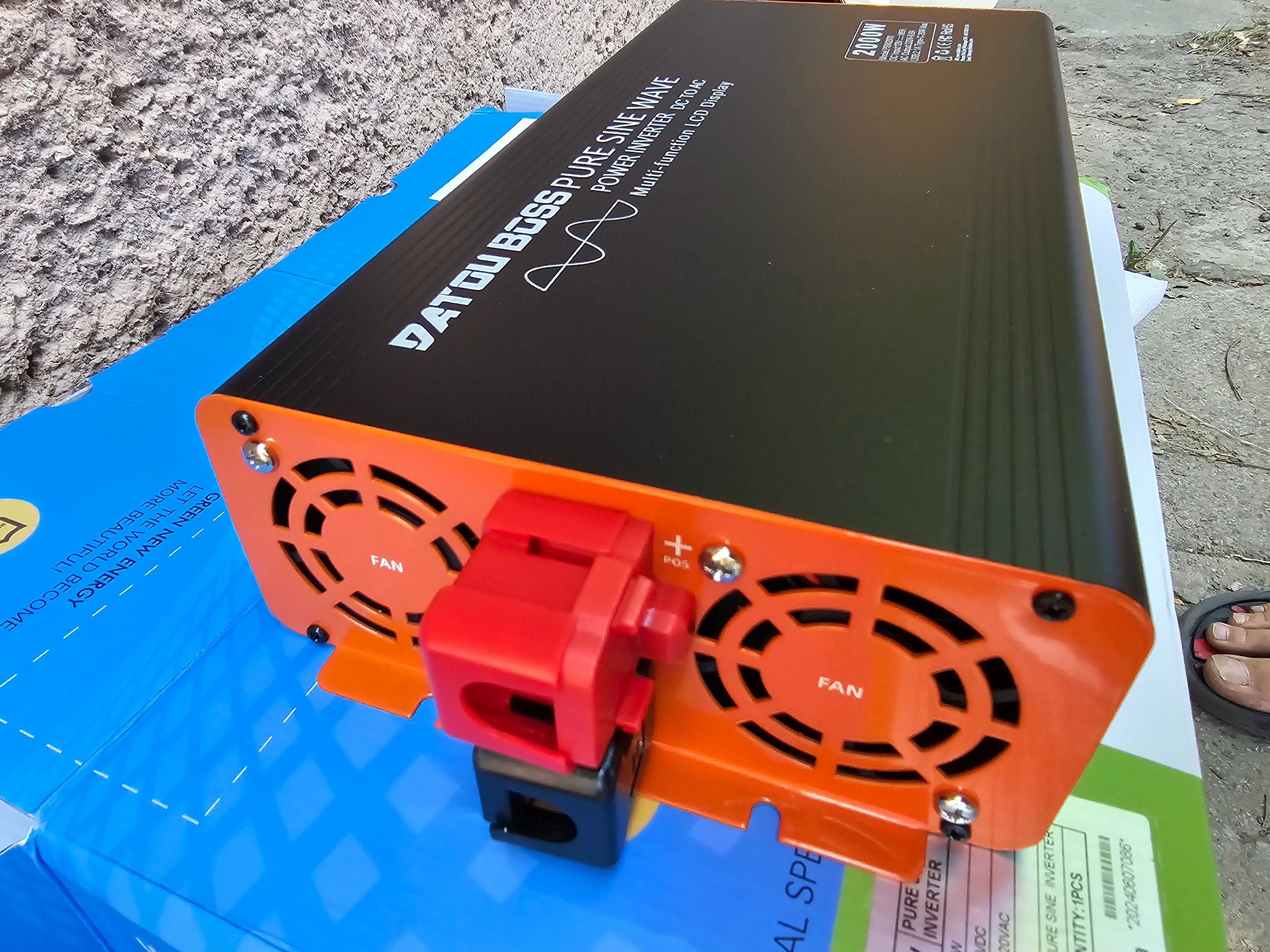Інвертор з чистою синусоїдою Datouboss 12V-220V,2000W/4000W PSW-2000W
