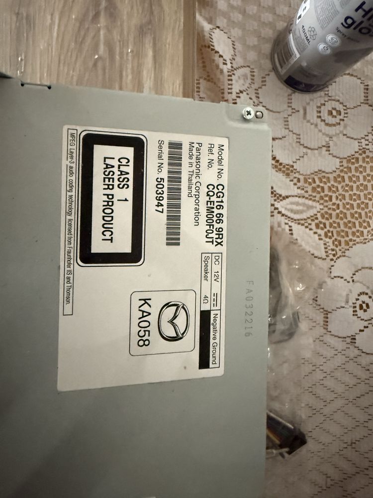 Radio Mazda 5 CW