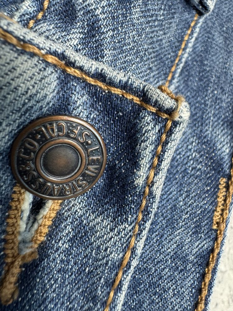 Мужские Джинсы Levis Strauss 508 31x30 Оригинал Идеал Светлые