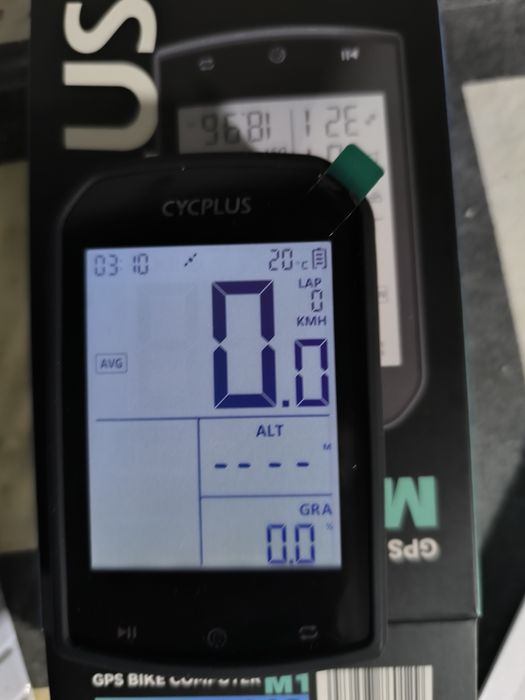 Gps bicicleta  com sensor cardiaco