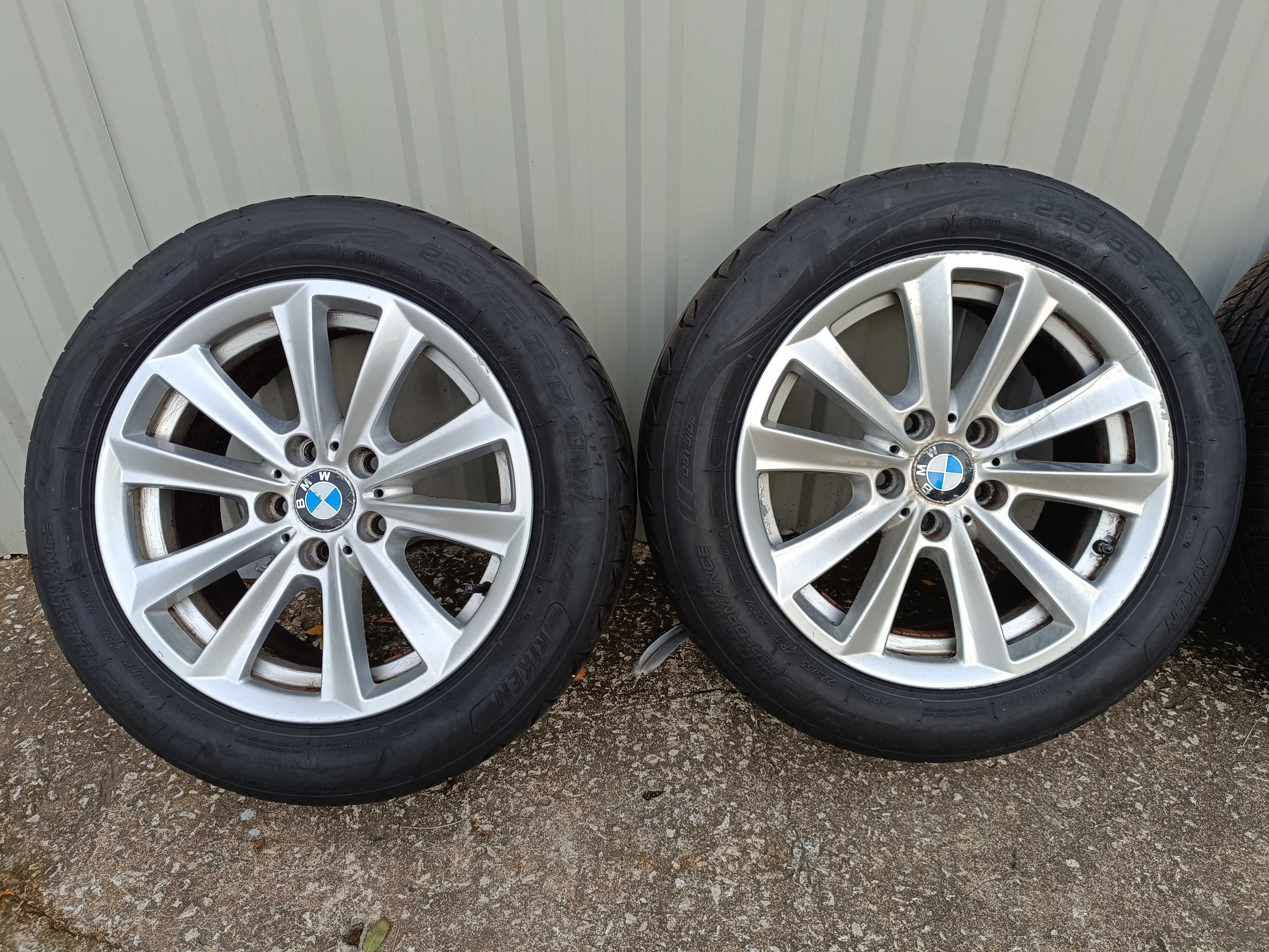 koła Felgi aluminiowe 17  BMW F10 F11 F12 5x120 ET 30 opony letnie 236