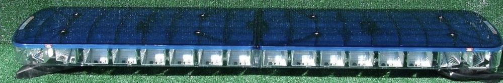 Luz de emergência azul e sirene