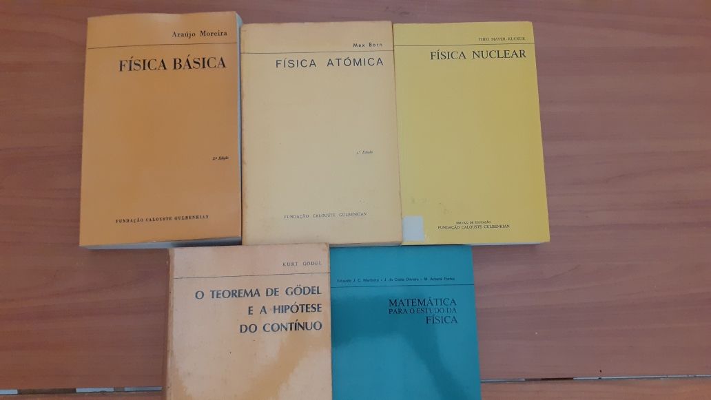 Livros técnicos Fundação Calouste Gulbenkian