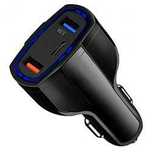 Ładowarka Samochodowa QC 3.0 TYP-C 2xUSB