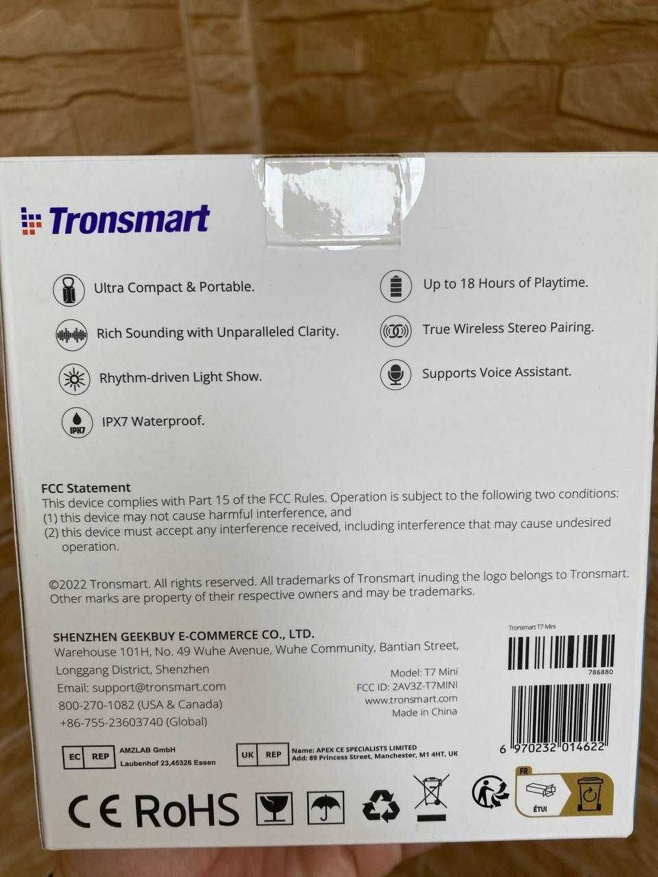 Портативна Колонка Tronsmart T7 mini 15 Вт | Bluetooth колонка